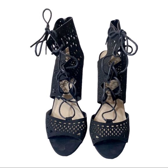 Qupid || Black Sandals || 8 - Picture 3 of 8